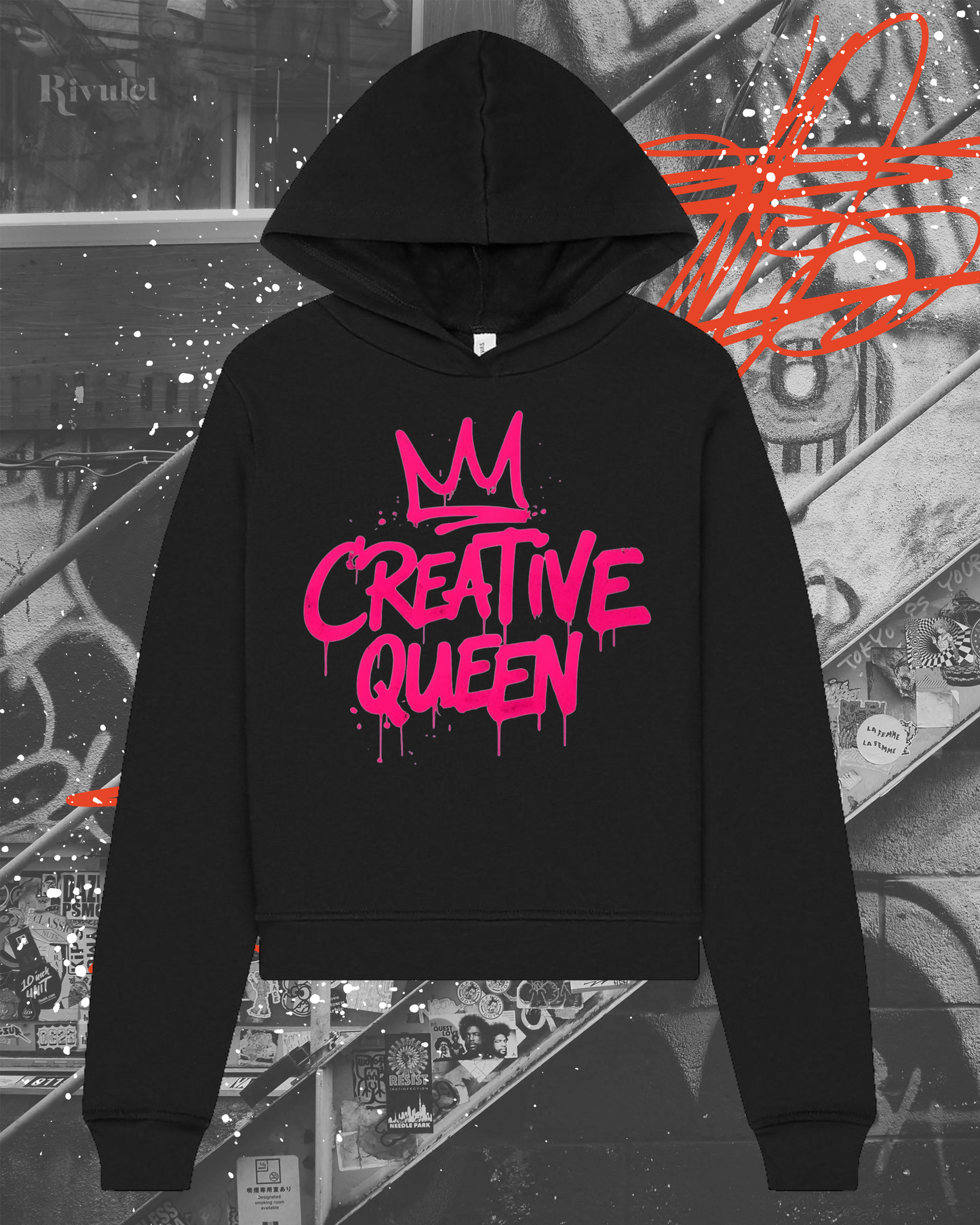 Creative Queen Womens Hoodie