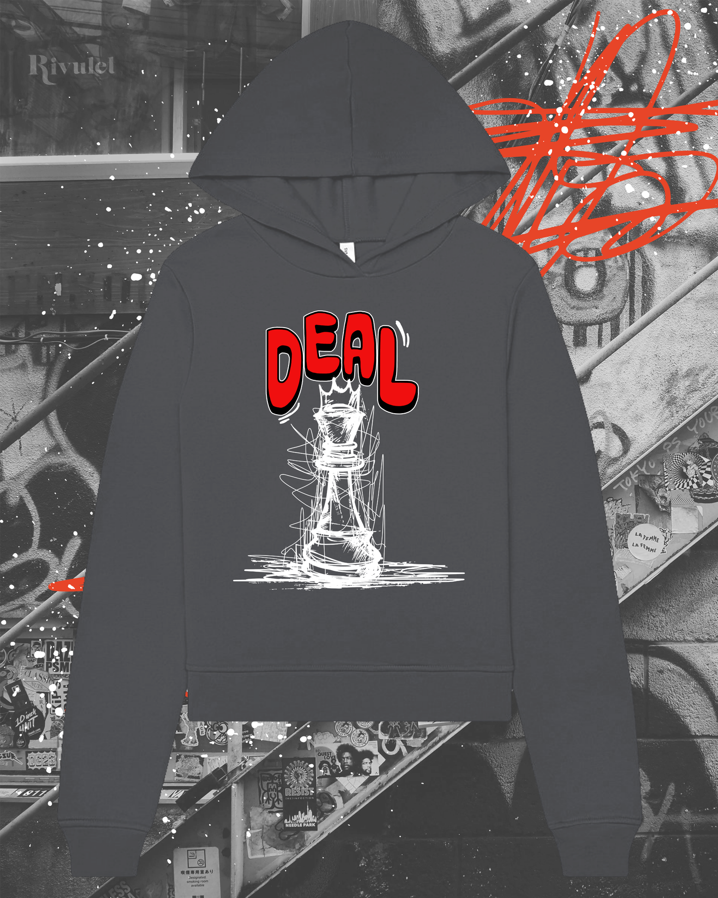 Deal Womens Hoodie