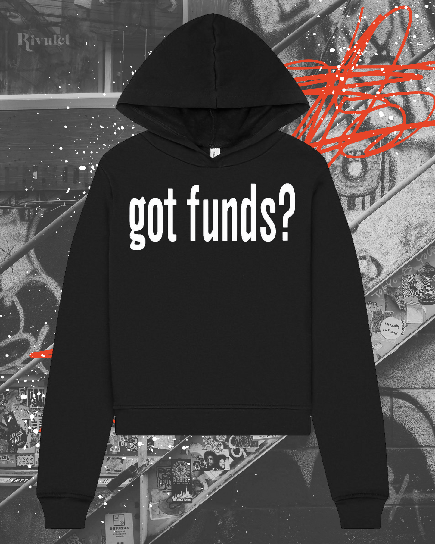 got funds? Womens Hoodie