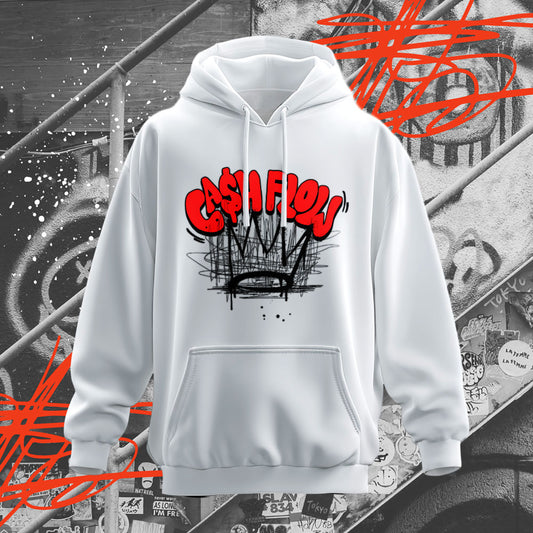 Cashflow Red  Hoodies