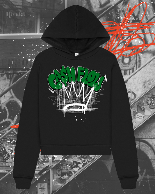 Cash Flow King Womens Hoodie