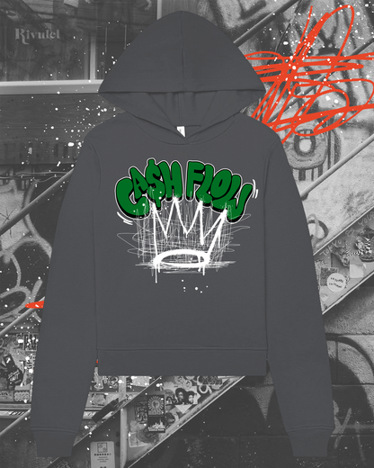 Cash Flow King Womens Hoodie